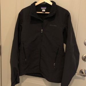 Patagonia full zip, water resistant jacket